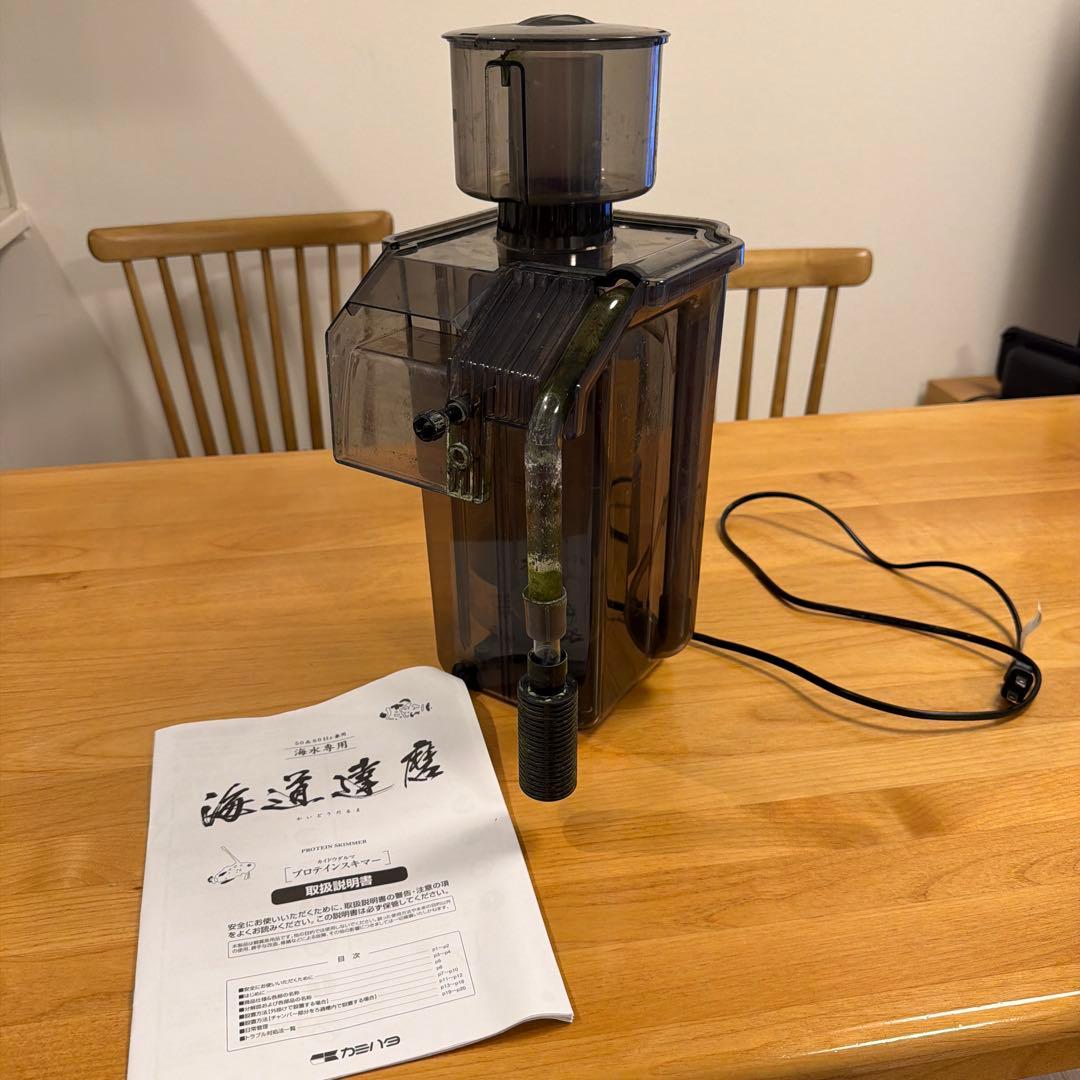 中古)カミハタ 海道達磨 外掛け式 プロテインスキマー