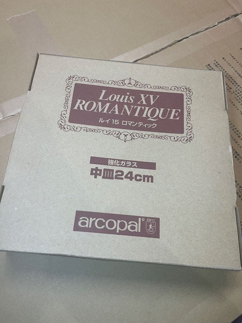 arcopal アルコパル　ルイ15 強化ガラス 中皿6枚×6箱