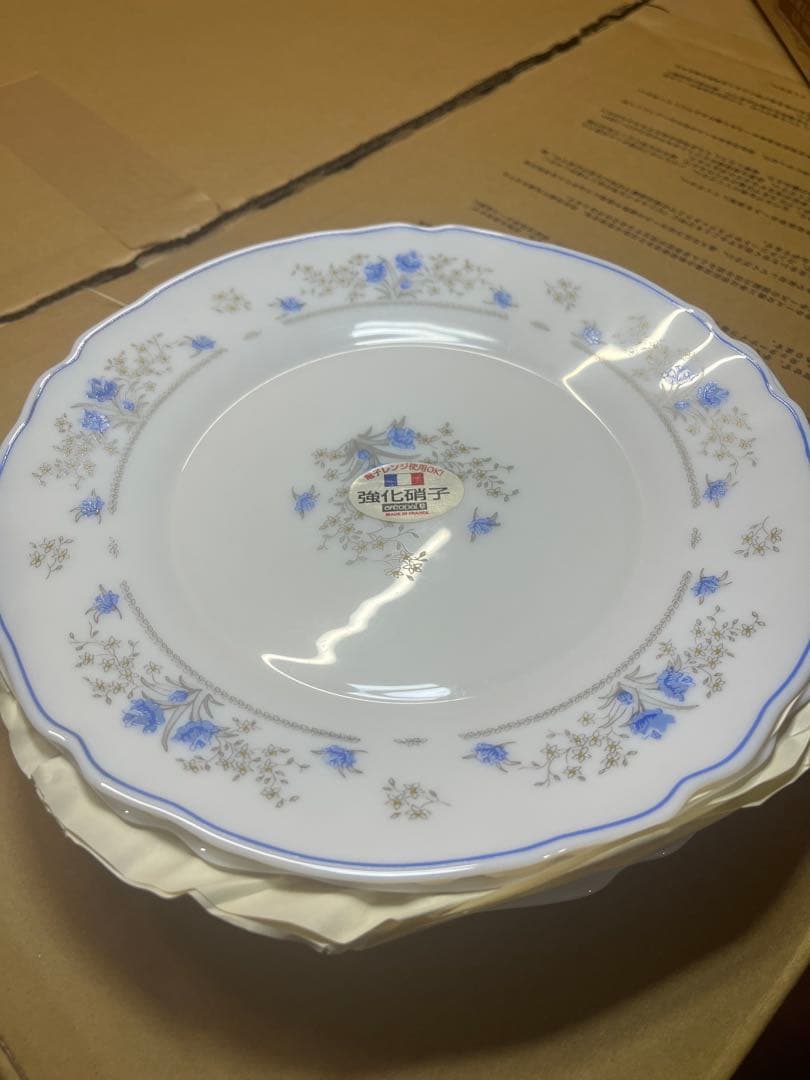 arcopal アルコパル　ルイ15 強化ガラス 中皿6枚×6箱