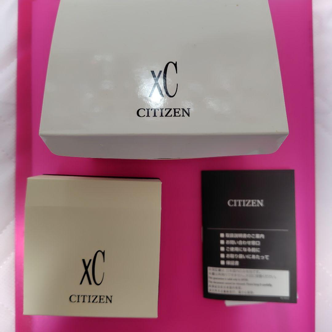 シチズン クロスシー EC1164-02W レディース クロコ　腕時計