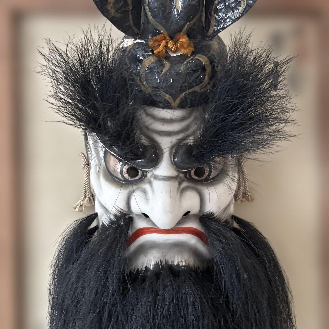 石見神楽面 鍾馗 柿田勝郎作