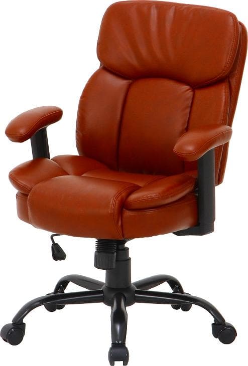 【新品・送料無料】ＰＵプレジデントチェアーマンチェスター　ＢＲ