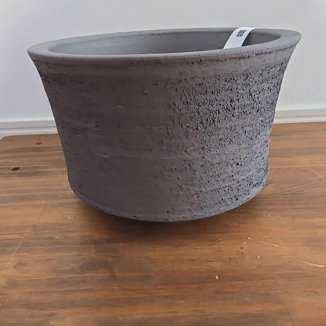 新品未使用■鶴仙園×みやび鉢 OK-03サイズ 植木鉢 オニバス社 三州みやび鉢