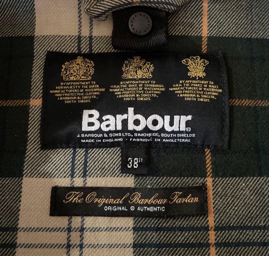 Barbour Border SL 38 バブアー ボーダー セージ 英国製