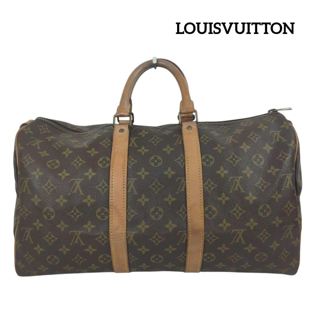 LOUISVUITTON ルイヴィトン モノグラム ボストンバッグ キーポル45