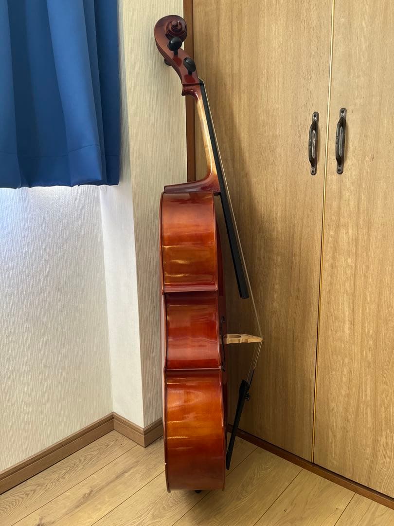 【チェロ】Carlo Giordano SC-100 ハードケース 弓2本セット