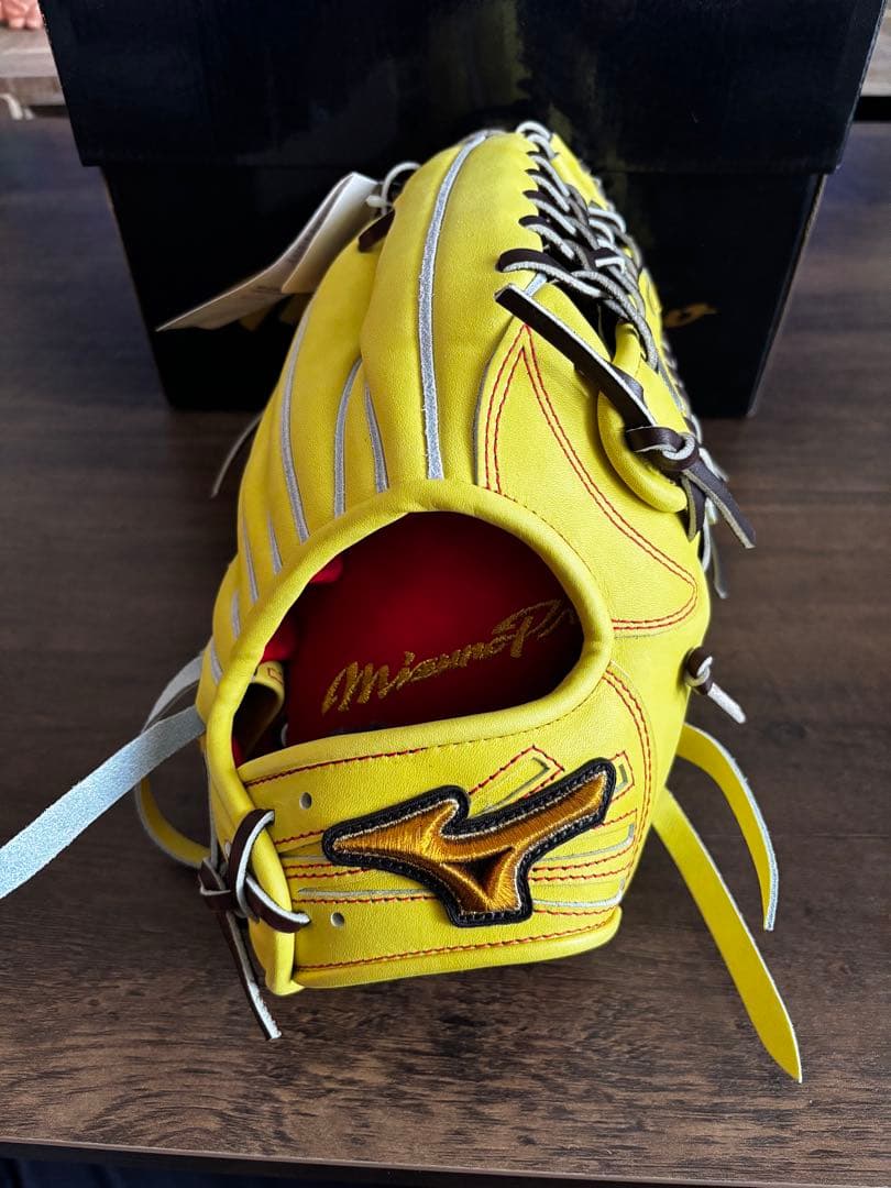 ミズノプロ 硬式オーダー 外野手 HAGA JAPAN