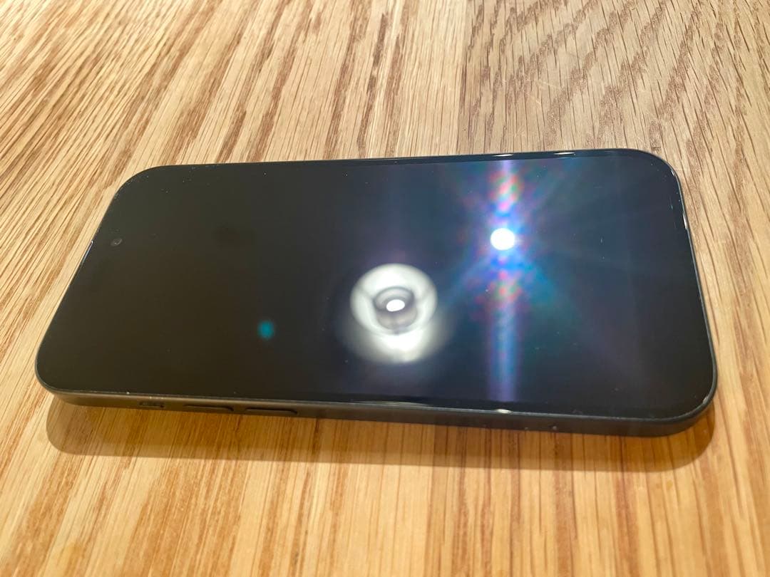 【美品】【訳有り】Apple iPhone 15 128GB ジャンク　ブラック
