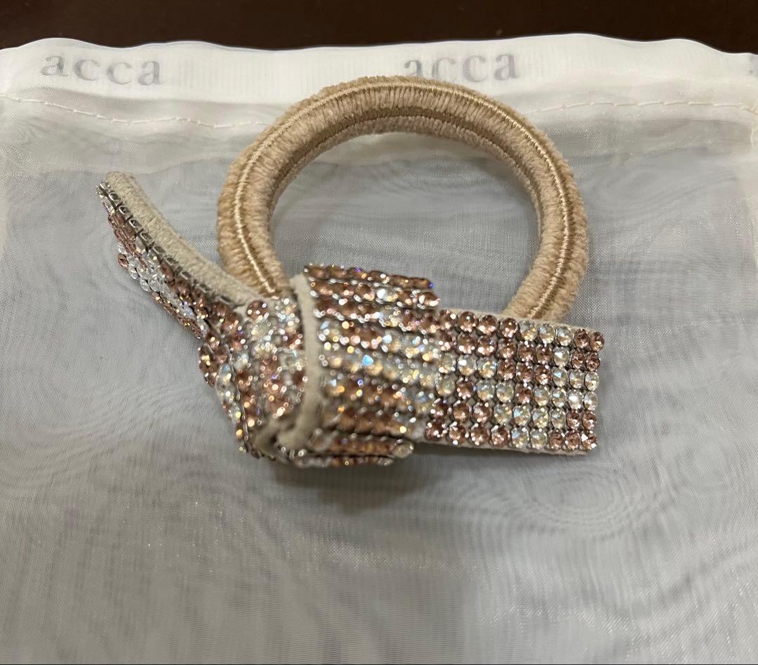 最終値下げ　美品acca ドレスポニー　ピンク