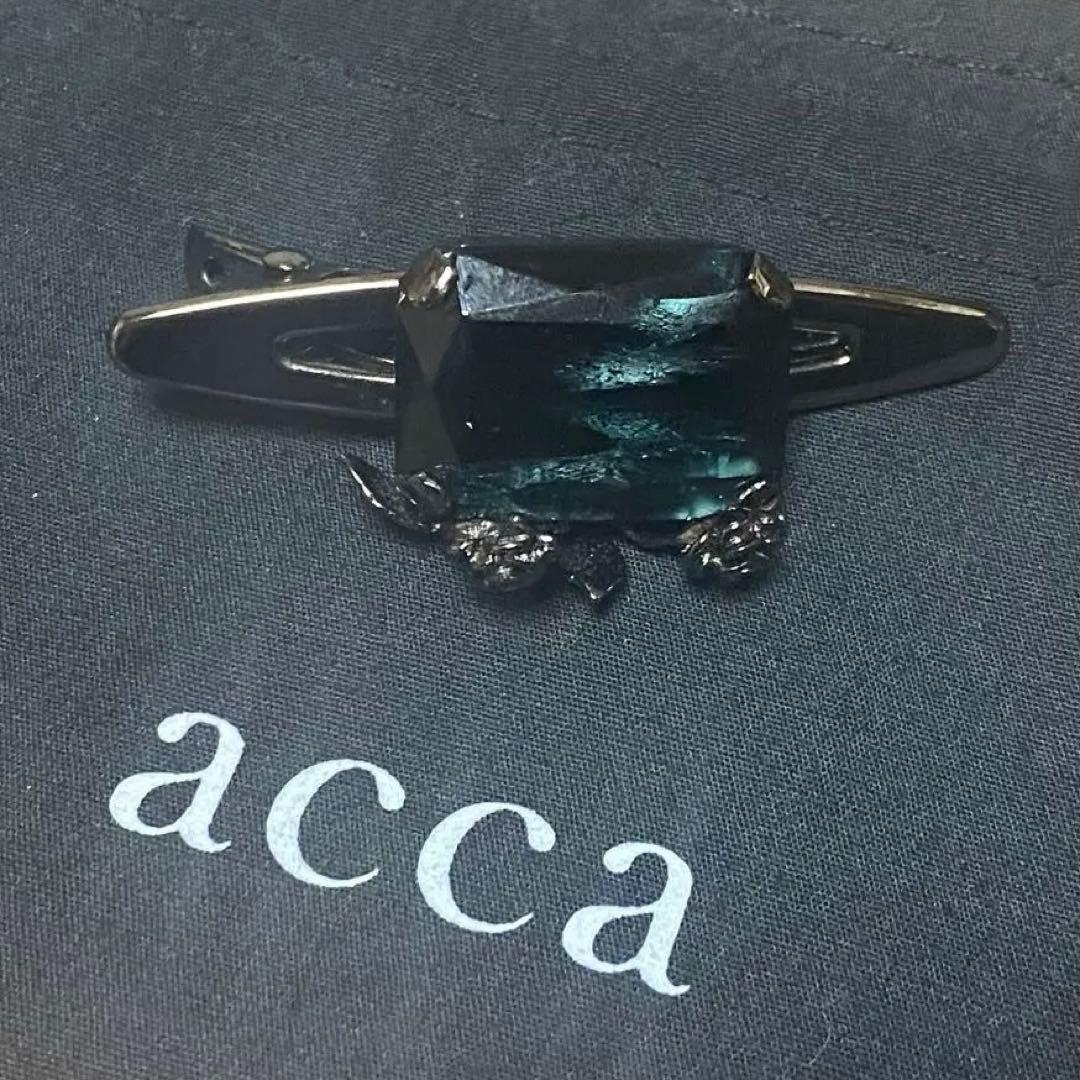【美品】acca アッカ アーモンドクリップ ヘアアクセサリー