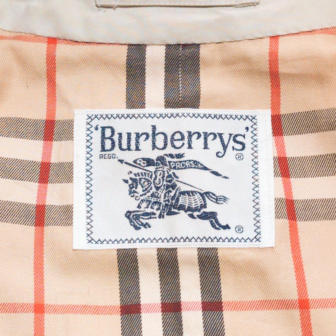 BURBERRYS バーバリーズ ステンカラーコート 裏ノバチェック アイボリー