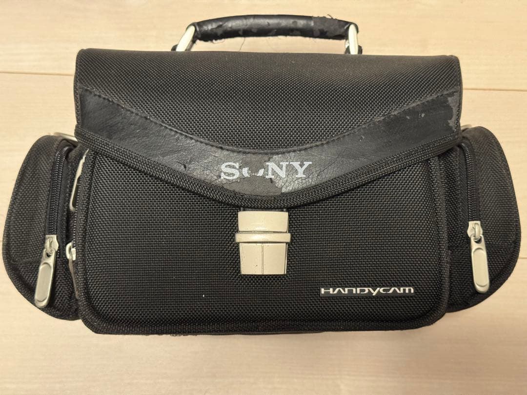 SONY DCR-PC300K ビデオカメラ　望遠・広角レンズ、ライト、マイク等