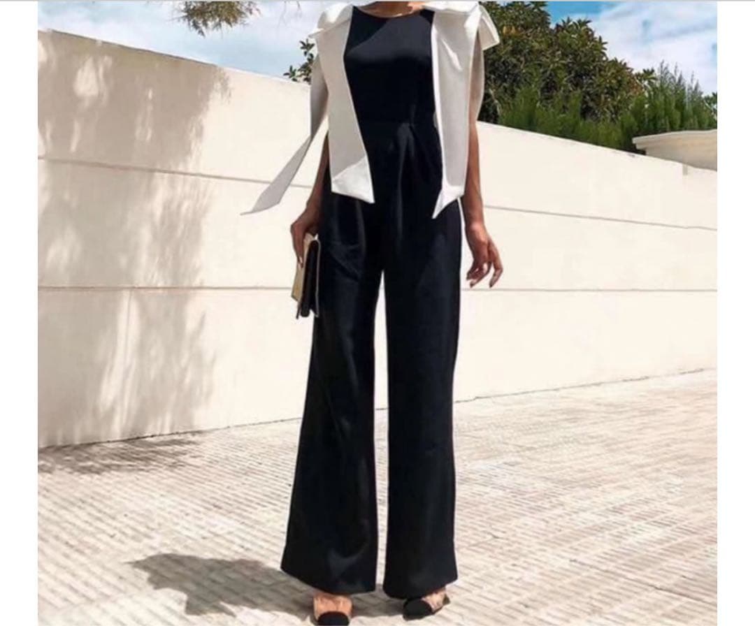 試着のみ CLARA セレクトショップ ビッグリボン ロンパース Sサイズ