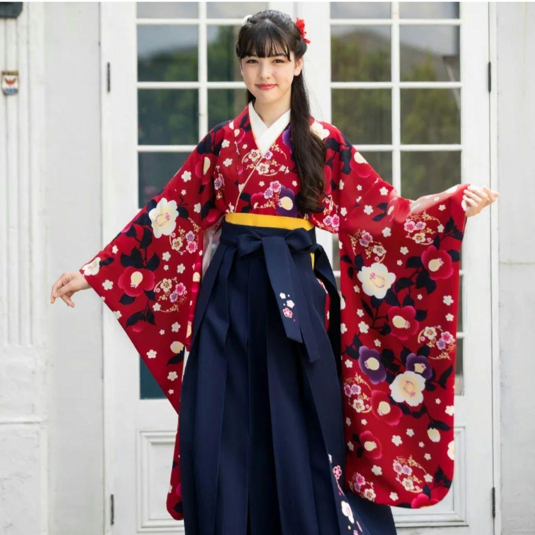 卒業式袴セット 160cm　アリサナ　髪飾り付き