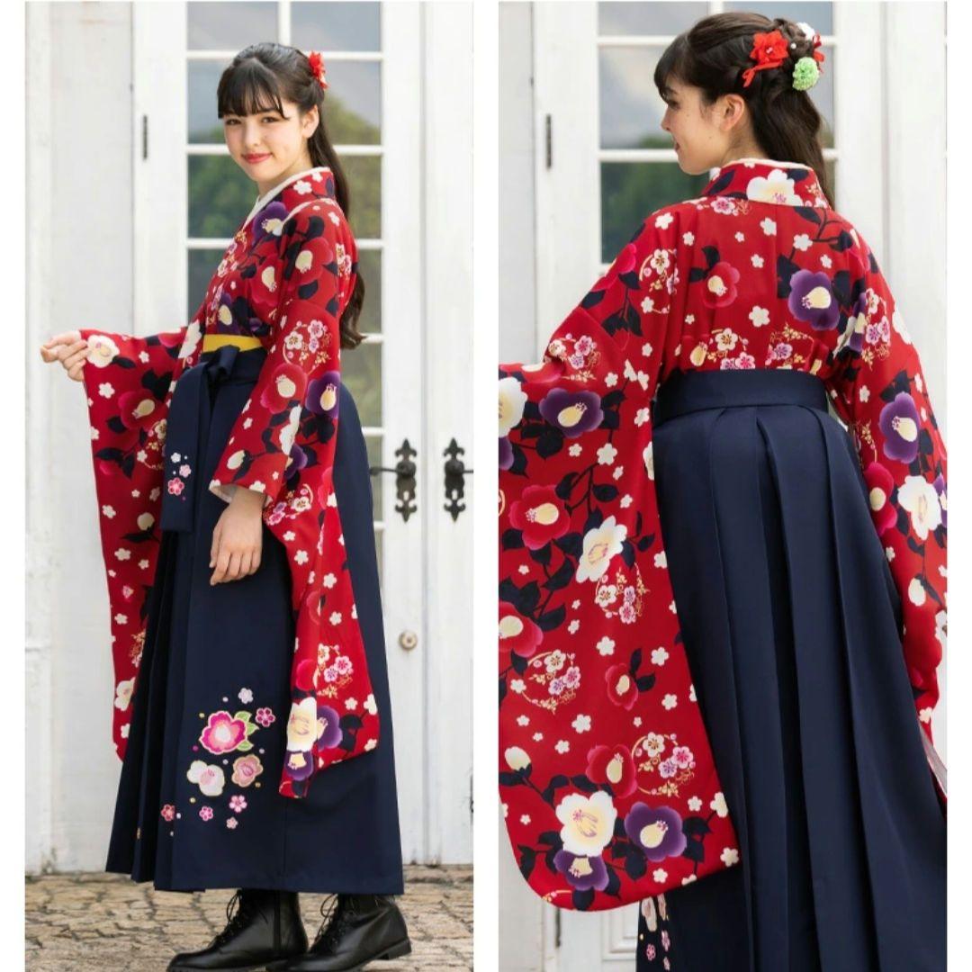 卒業式袴セット 160cm　アリサナ　髪飾り付き