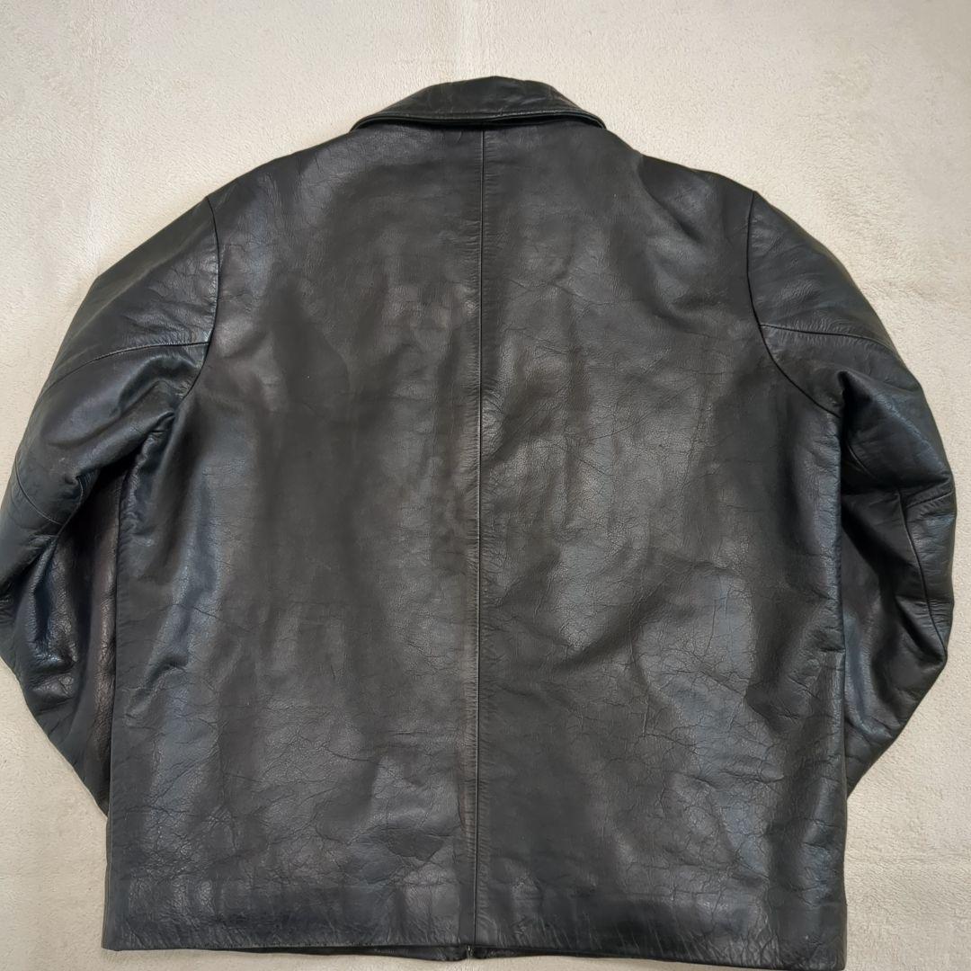 美品 オールドギャップ レザージャケット ブルゾン 牛革 Sサイズ ブラック