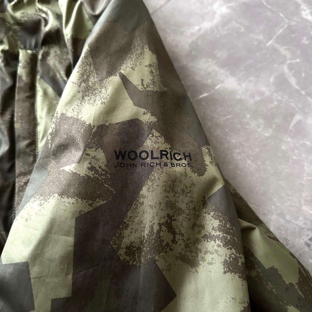 WOOLRICH リバーシブル カモフラージュ ブルゾン スウィングトップ L