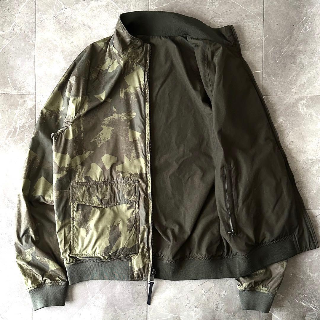 WOOLRICH リバーシブル カモフラージュ ブルゾン スウィングトップ L