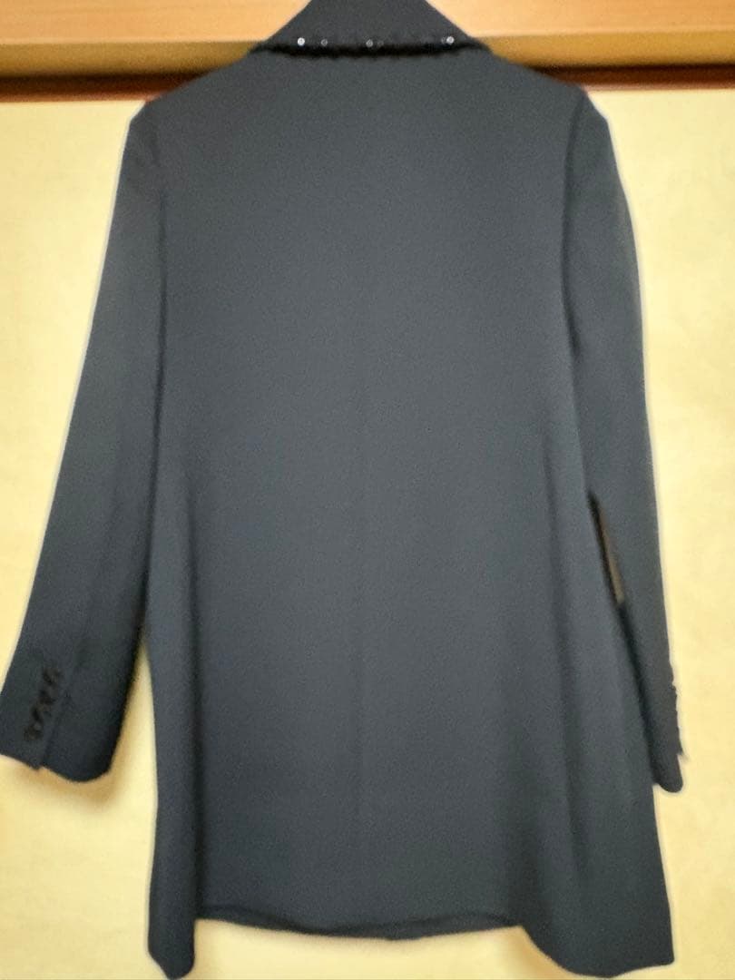 ルルウィルビー　トリプルクロスステンカラーコート　ブラック　アルアバイル