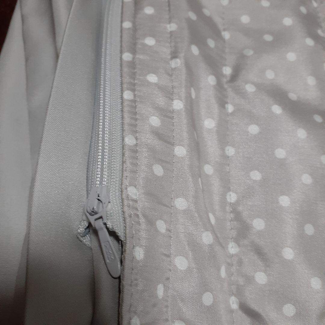 レリアンコート　超美品　ライナー付き　上品　フォーマルにも　シルバーグレー