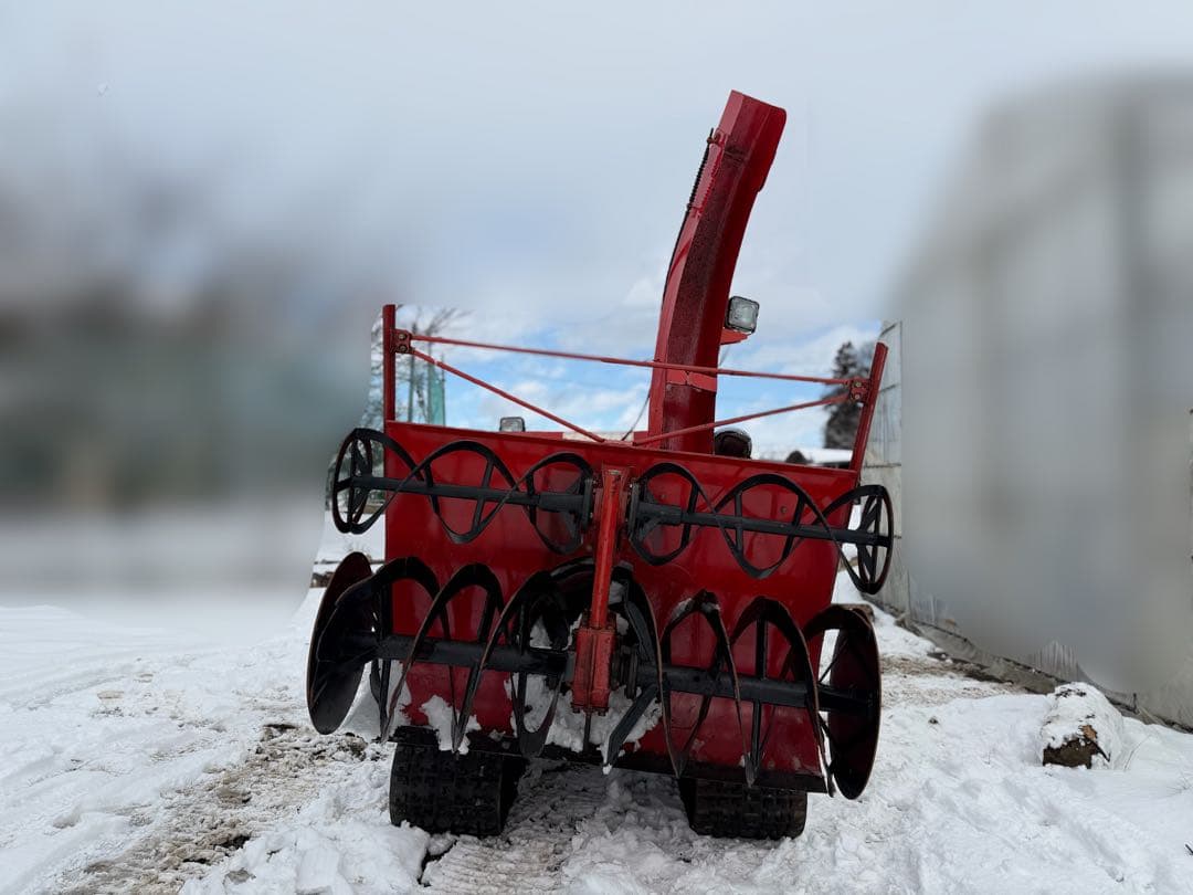 【使用時間少！】30馬力　ヤンマー　ディーゼル　除雪機
