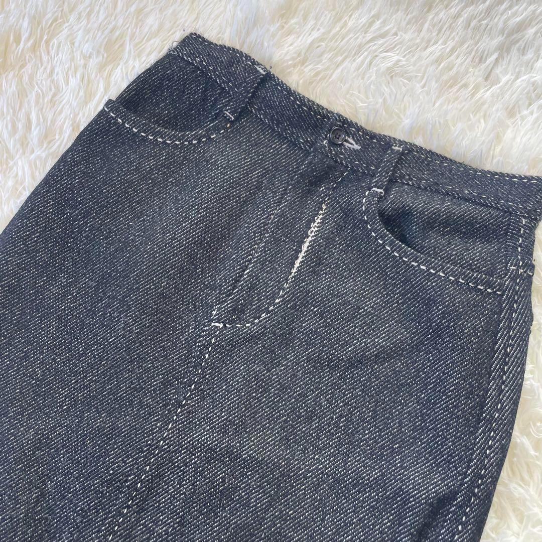 トリココムデギャルソン　ウールスカート ステッチ