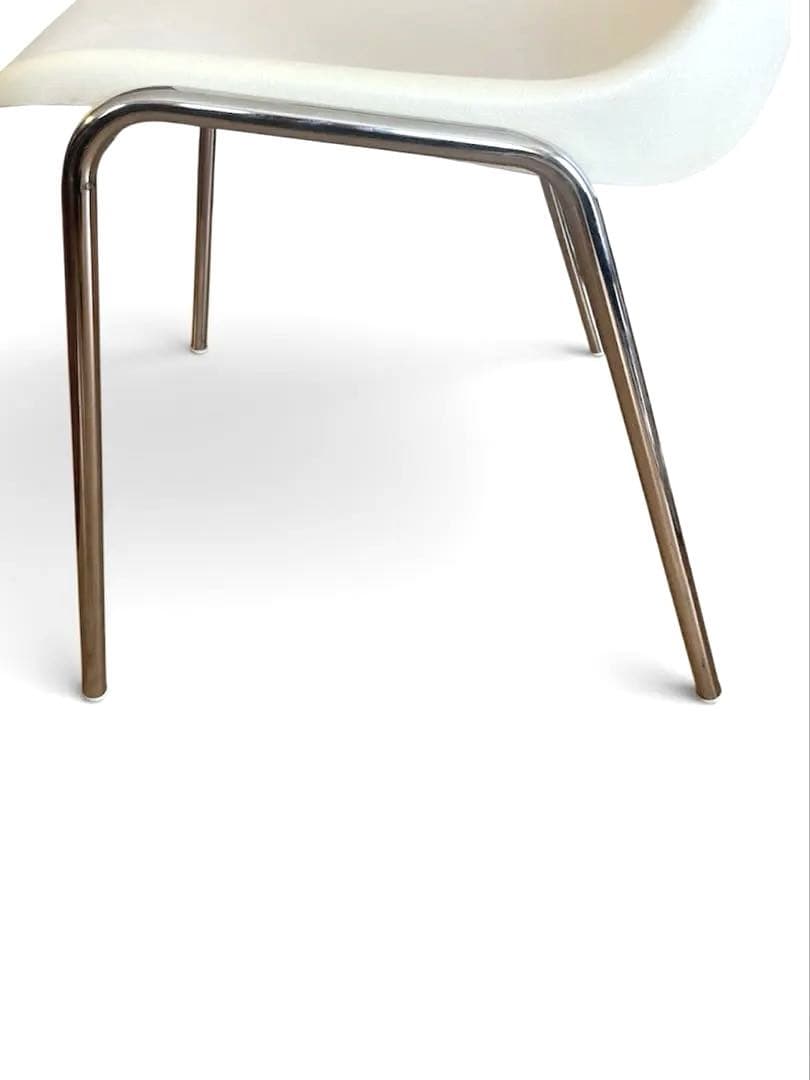 BERICOPLASTベリコプラスト　フランフラン別注白ホワイトダイニングチェア