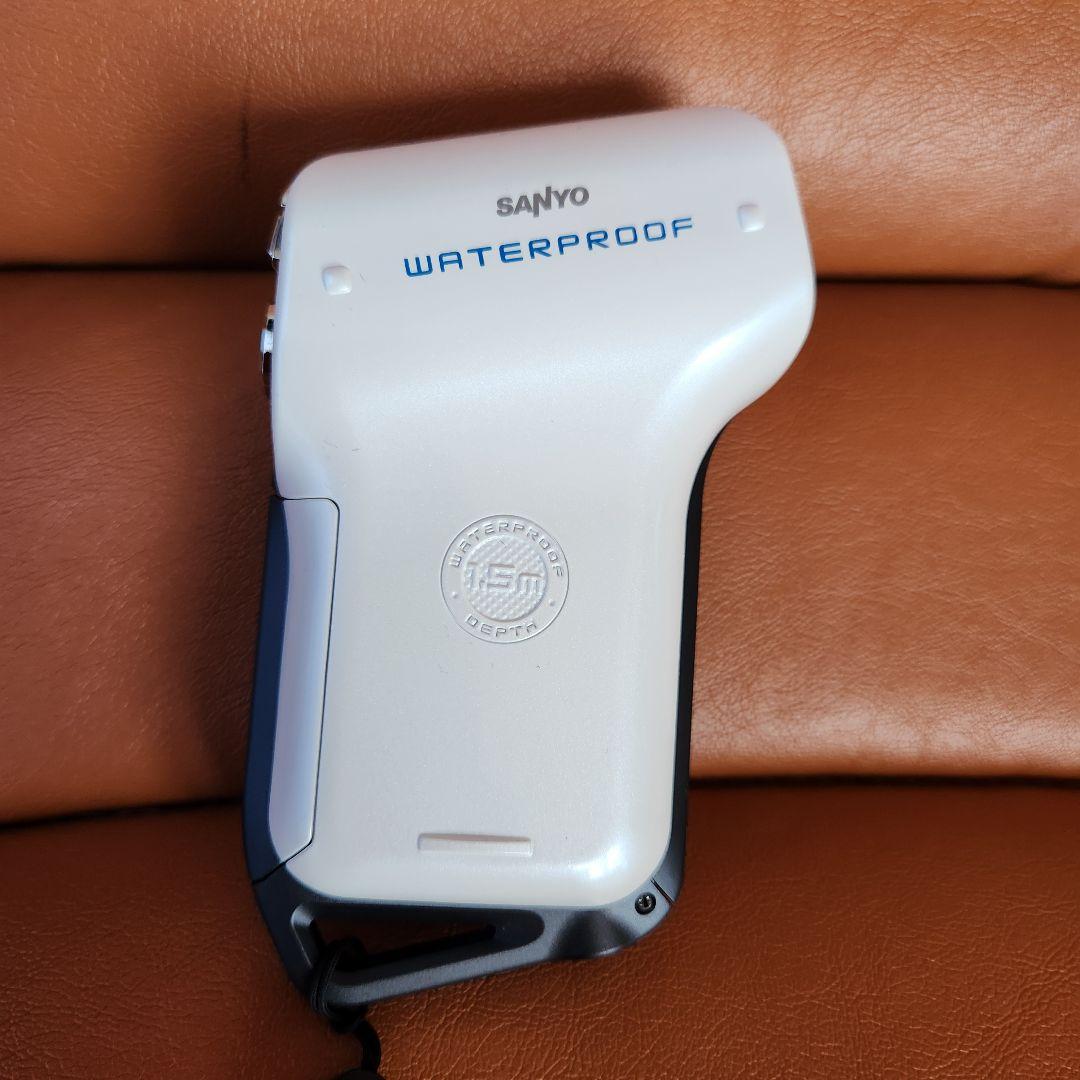 極上☆SANYO Xacti DMX-CA8 ブルー 防水 デジタルビデオカメラ