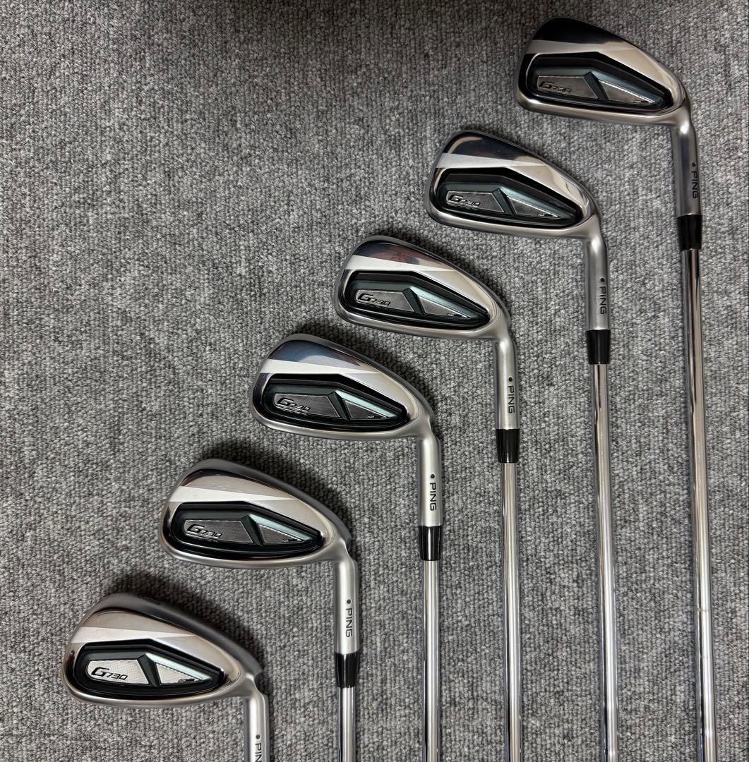 コース未使用PINGG730 6-U 6本ハドラス済 希少750GHneo S