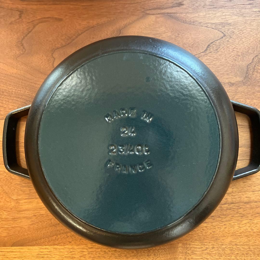 ストウブ staub ソテーパン 24cm ブラック　ロットナンバーあり