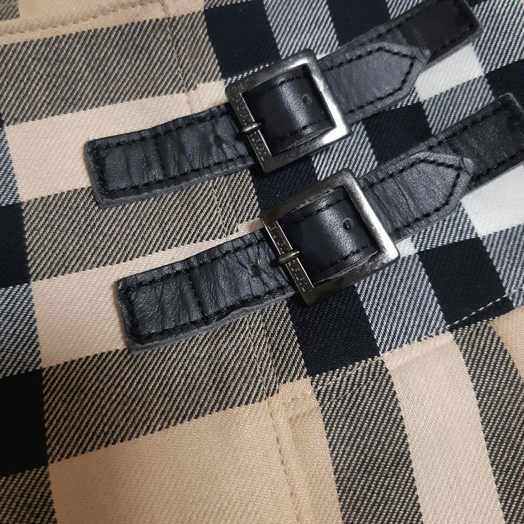 BURBERRY LONDON メガチェック プリーツスカート 巻きスカート