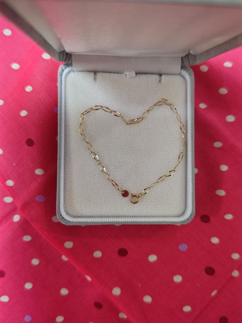 K10YGブレスレット☆キラキラです☆