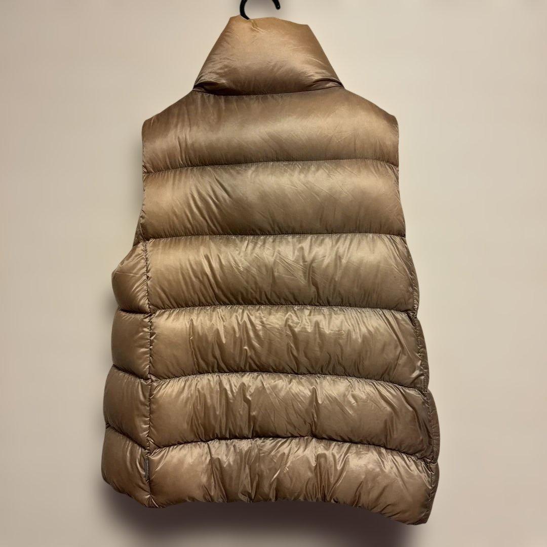 Shoko様モンクレール ダウンベスト ボリューム襟　ベージュ