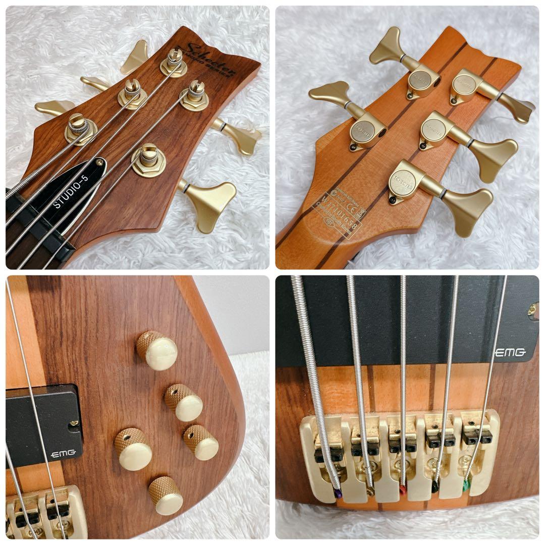 SCHECTER　シェクター　STILETTO　STUDIO5　5弦ベース