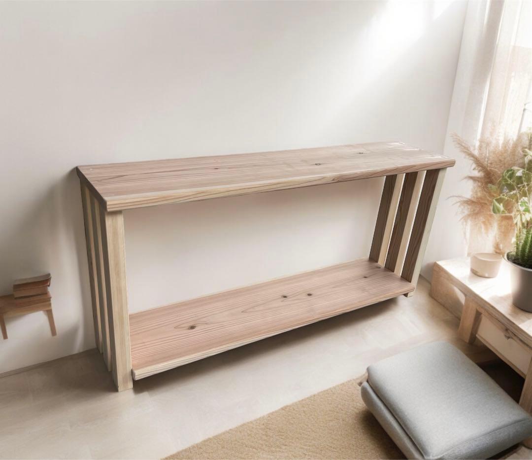 オープンシェルフ　おしゃれ棚　テレビボード　テーブル　ブックシェルフ　本棚