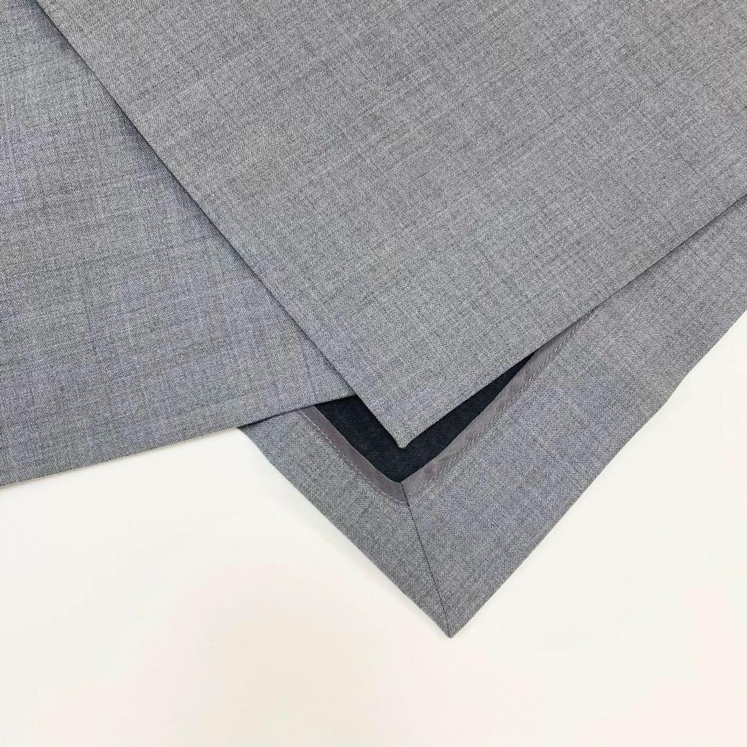 Y's BUTTON DESIGN RAPPED SKIRT グレー1