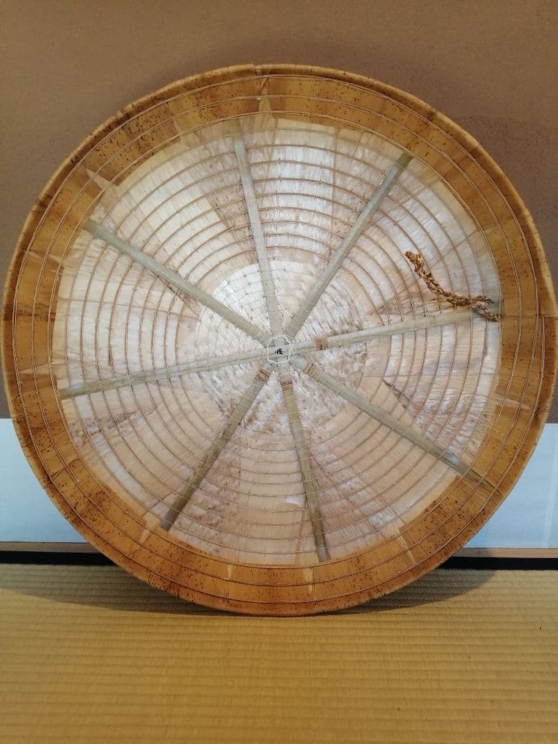 【茶事道具】露地笠　四客組　水屋道具481