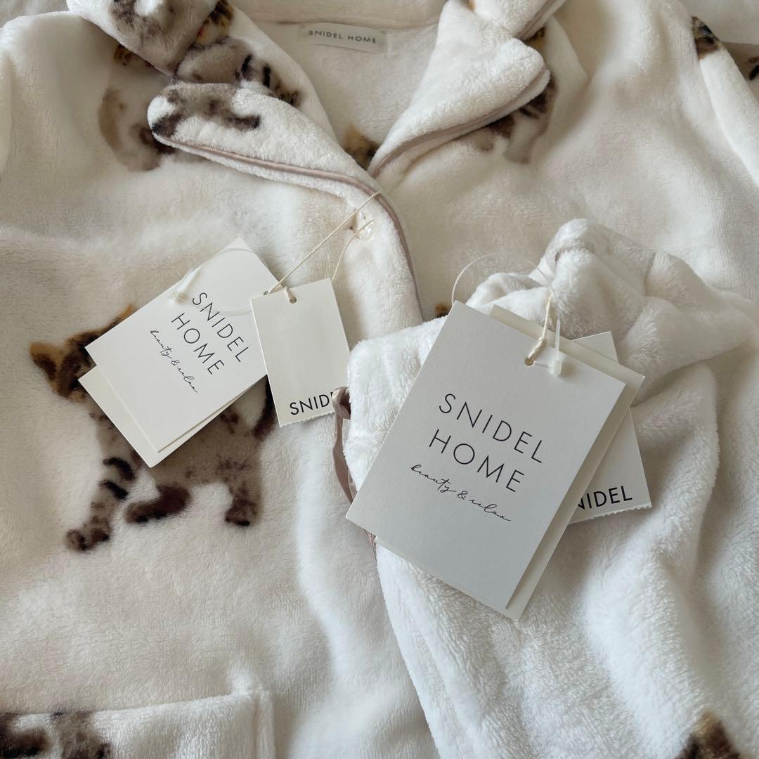 【神崎恵さんコラボ】キャットフリース開襟トップス＆ロングパンツ