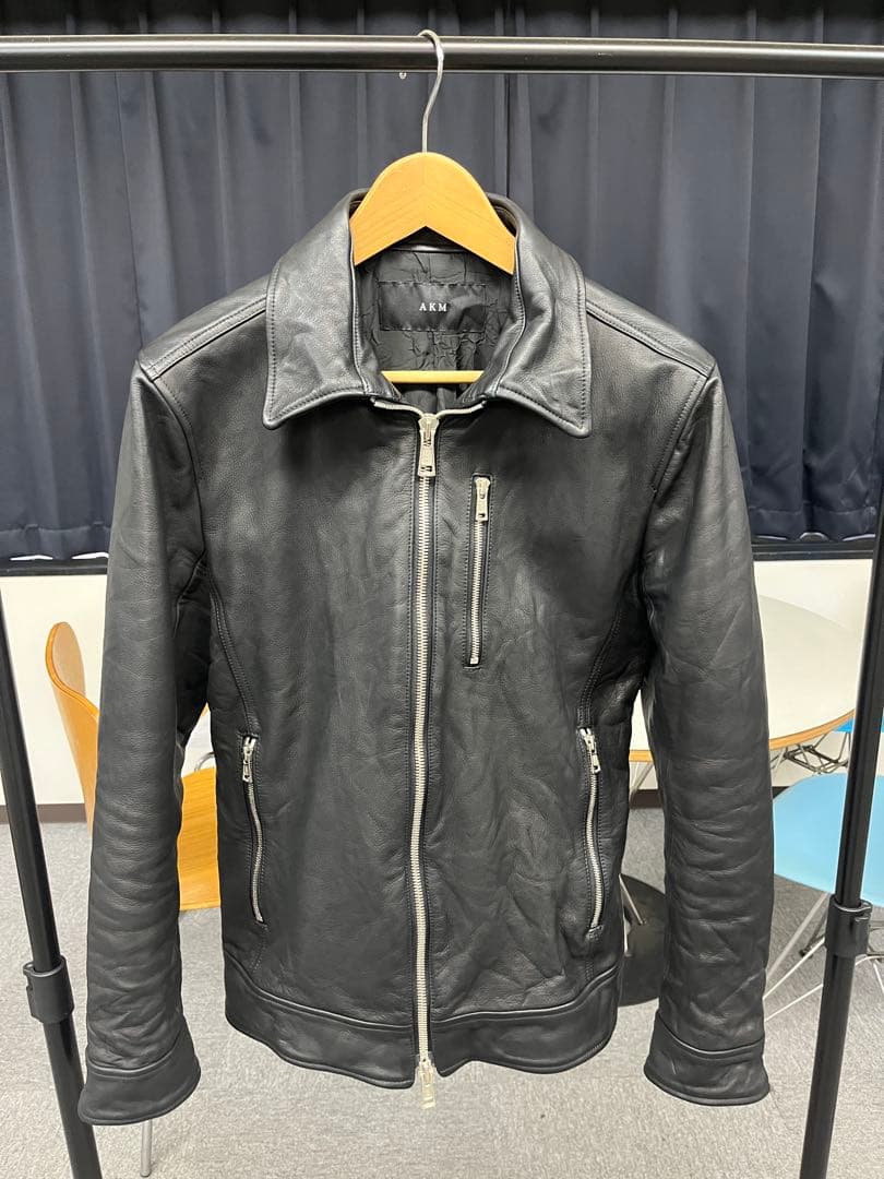 AKM シングルライダース ブラック XL