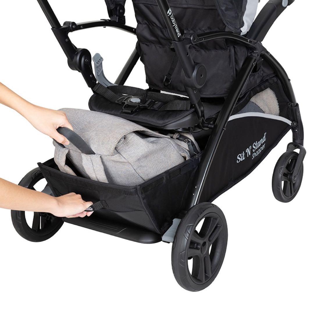 【美品】日本育児　Babytrend 2人乗りベビーカー　スマートライド