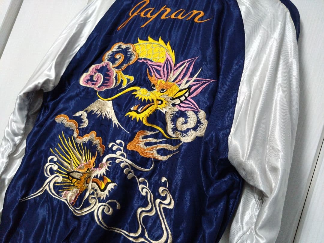 テーラー東洋 スカジャン 黒虎×双龍 新品未使用