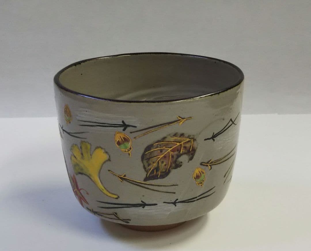 茶道具 茶碗 乾山 吹寄 三代目 加藤利昇 新品 京焼 清水焼 裏千家 表千家