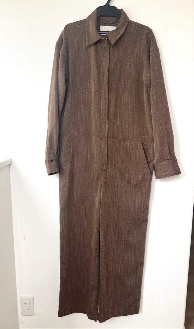 todayful ヘリンボーン シャツ コンビネゾン　トゥデイフル