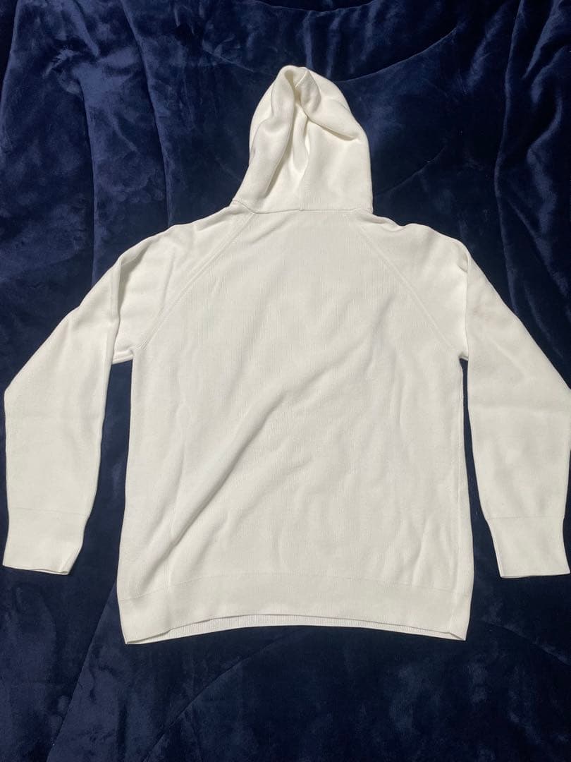Ree　美品　Louis Vuitton ホワイト ニットパーカー　メンズ