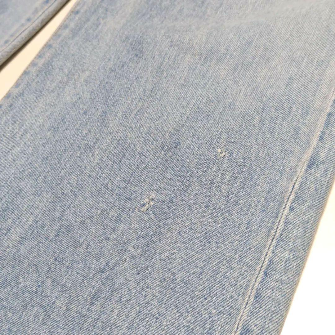 フレームワーク2024 デニムストレートパンツ38ライトブルー レディースワイド