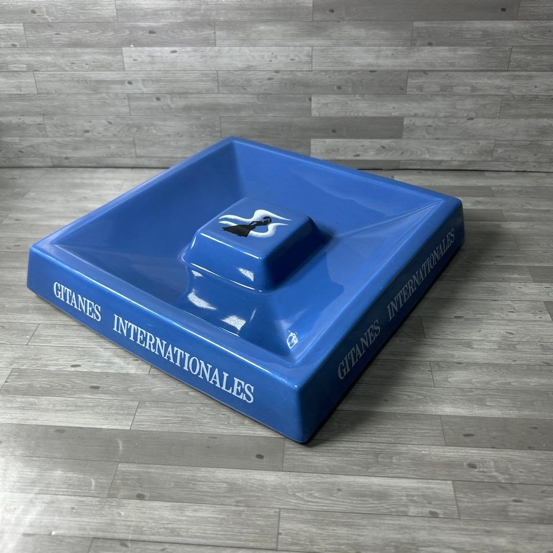 現地フランス購入品 Gitanes ジタン 灰皿 四角