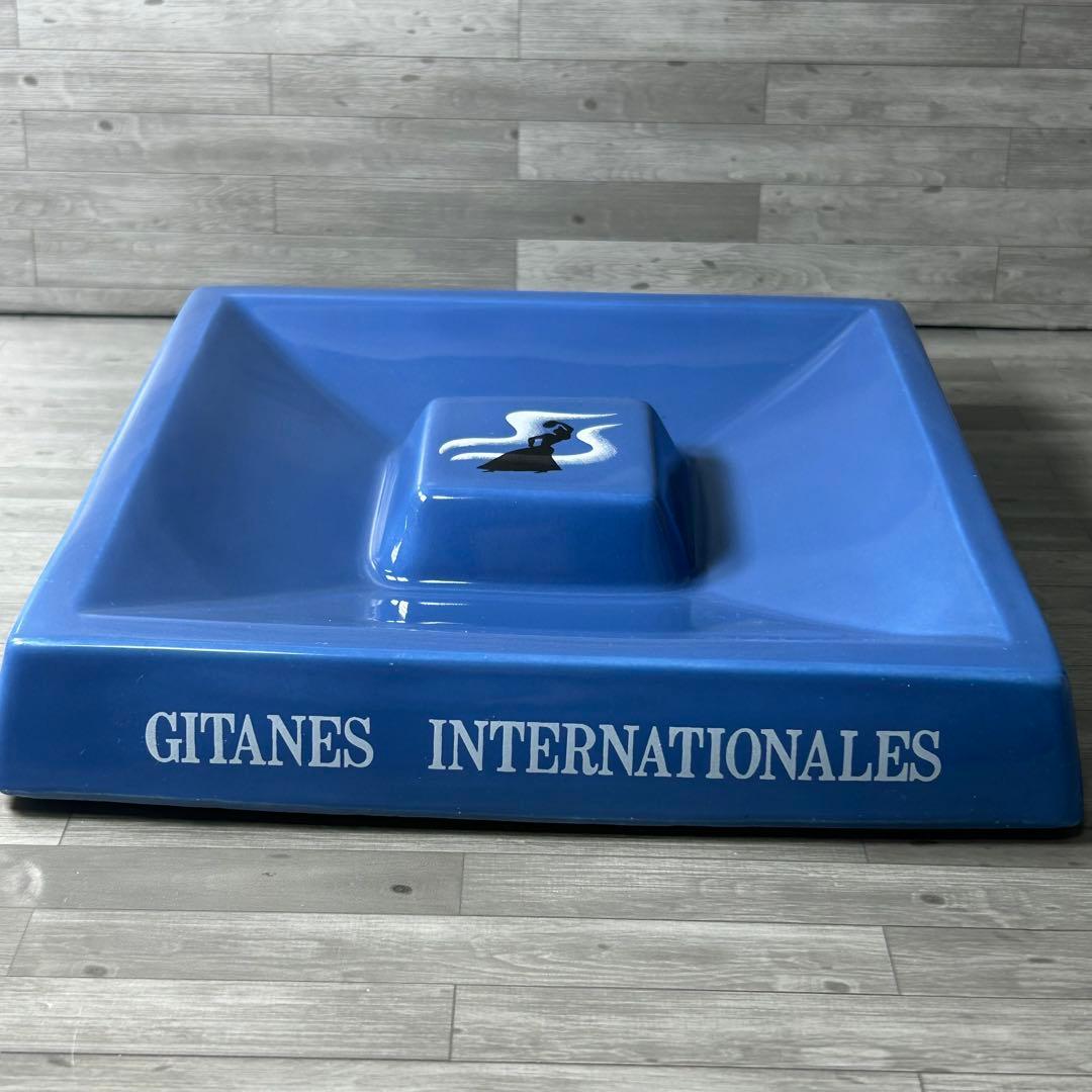 現地フランス購入品 Gitanes ジタン 灰皿 四角