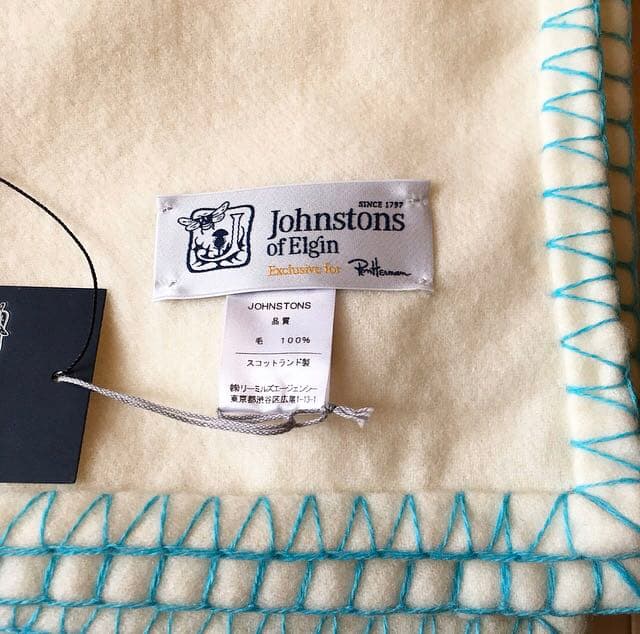 【限定品】新品 ジョンストンズ × ロンハーマン RHC ブランケット ®️