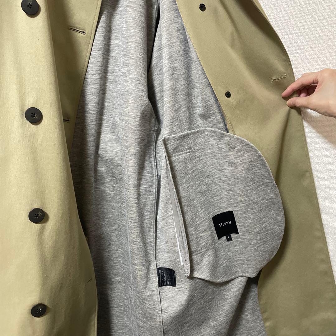 Theory ベージュ トレンチコート
