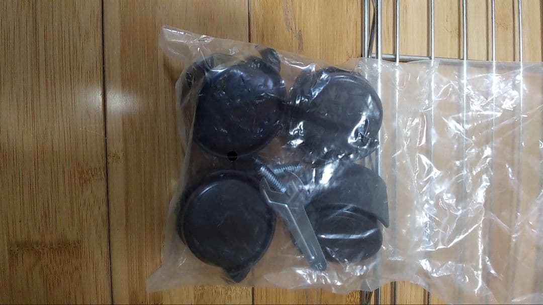 メタルラック 177×90×46 4枚➕ハーフ板 サイドバー　キャスター送料込